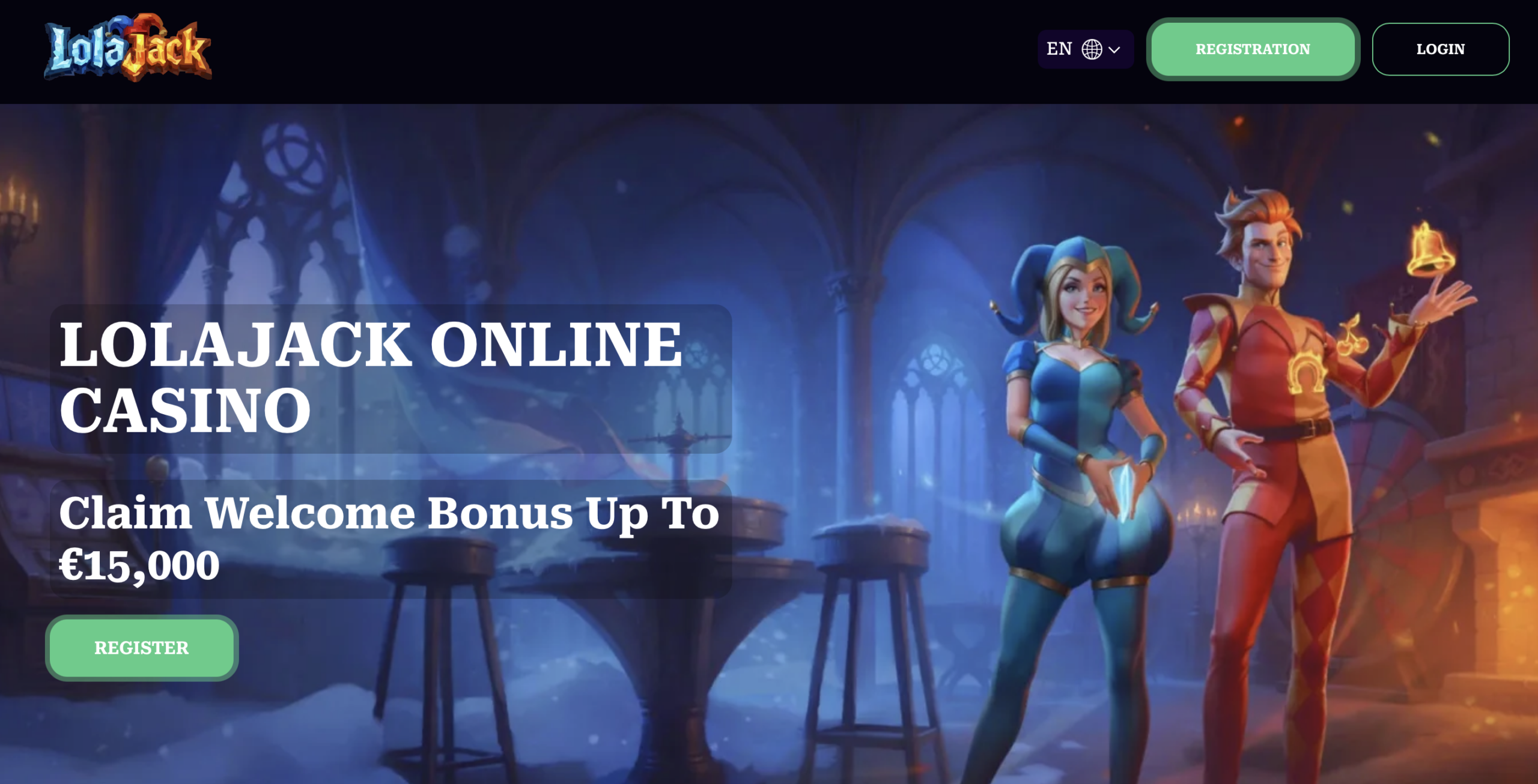 LolaJack - Casino Portugal Online com Suporte a Cripto e Programa VIP